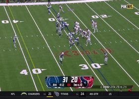 Nico Collins evades defenders again for 32-yard catch and run