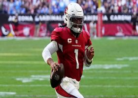 Kyler Murray finds corner to end first half with rushing TD