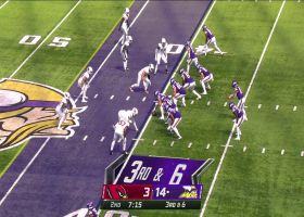 Cameron Thomas flies in for 7-yard sack