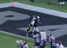 Davante Adams boxes out Levi Wallace on slant route WR's second TD of 'SNF'