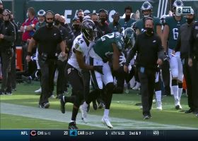 John Hightower finds room in Ravens' secondary for 50-yard grab