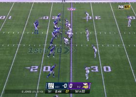 Danielle Hunter nearly causes turnover on crushing sack of Daniel Jones