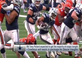 Pelissero: RB Tony Pollard expected to get the majority of snaps tonight