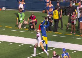 Stafford high-points Robinson on out-and-up route for 23-yard gain on third down