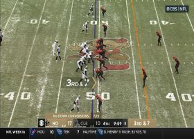 Greg Newsome II's quick hands result in third-down PBU