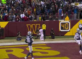 Sam Howell's first NFL pass goes for 16-yard TD to Terry McLaurin