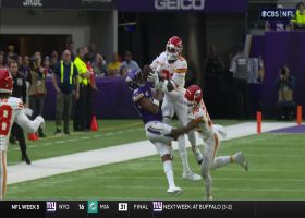 Mike Edwards breaks up Cousins' deep ball to Jefferson