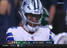 Tony Pollard ignites afterburners on 23-yard rush up the gut