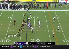 Connor Heyward absorbs hit to haul in 13-yard reception