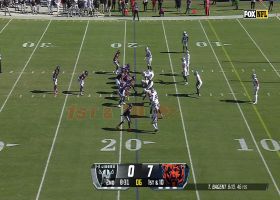 Marcedes Lewis' second catch as a Bear goes for 16-yard gain vs. Raiders