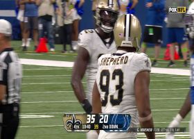 Shepherd sacks Minshew for 3-yard loss