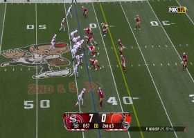 Fred Warner's INT vs. Walker ends Browns' opening drive