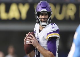 Cousins' closely contested TD dart has zero room for error