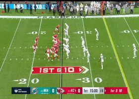 Mahomes' first pass of Frankfurt game dots Valdes-Scantling for 21-yard gain