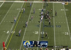 Jaxon Smith-Njigba's first NFL catch moves chains in red zone