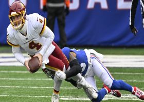 Logan Ryan corrals Heinicke for big sack