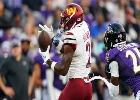 Howell and Brown connect for 26-yard gain on third down