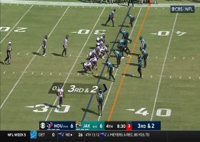 Nico Collins climbs the ladder on physical 23-yard catch