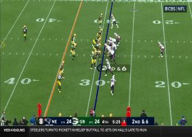 Jarran Reed dropps Zappe for 9-yard loss on sack