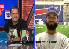 Gabe Davis reacts to being named a Bills' captain, his relationship with Josh Allen