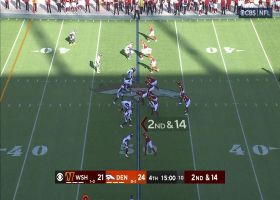 Antonio Gibson floors his gas pedal for 36-yard catch and run