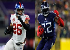 Which RB are you riding with in 2023: Saquon Barkley or Derrick Henry? | 'GMFB'
