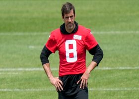Aaron Rodgers shares early impressions from Jets OTAs