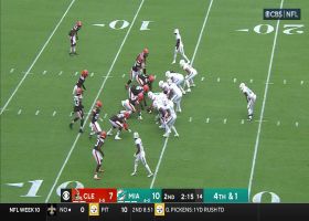 Grant Delpit and company halt a Dolphins fourth-down run attempt
