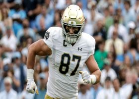 Cynthia Frelund explains why Raiders traded up to select Michael Mayer | 'NFL Draft Center'