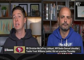 Christian McCaffrey and Deebo Samuel injury updates on Oct. 20 | 'The Insiders'