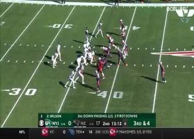 Zach Wilson pinpoints Ryan Griffin on sideline strike