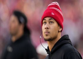 Rapoport: QB Trey Lance suffered setback in ankle rehab