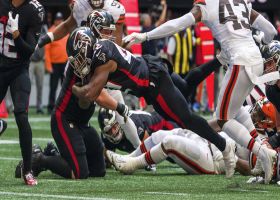 Caleb Huntley dives into end zone for first NFL TD