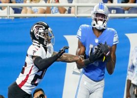 Devin Funchess tracks down Boyle's goal-line fade for 1-yard receiving TD