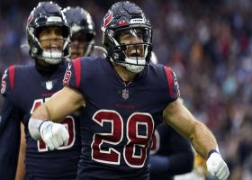 Rex Burkhead's second TD run of day extends Texans' lead to eight