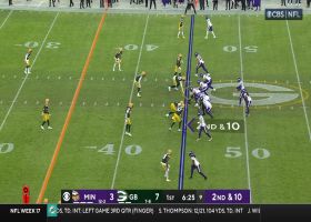 Jaire Alexander hits the Griddy after breaking up pass intended for Justin Jefferson