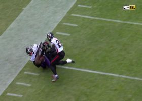Gus Edwards explodes up the middle for 37-yard rush