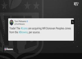 Pelissero: Browns trading WR Donovan Peoples-Jones to the Lions
