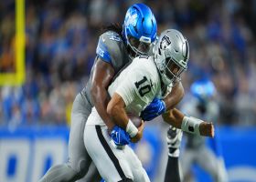 Alim McNeill's second sack vs. Raiders comes in fourth quarter