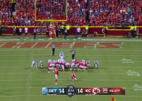 Butker's 35-yard FG pulls Chiefs ahead of Lions in third quarter