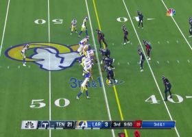 Rams dial up TE screen to Tyler Higbee at ideal time, netting 26 yards