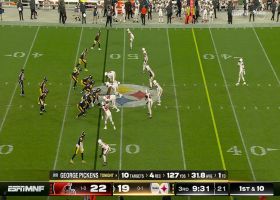 Shelby Harris and Maurice Hurst engulf Pickett for massive 11-yard loss