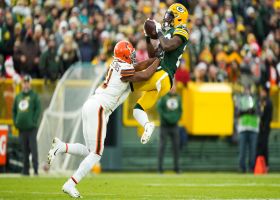 Darnell Savage nabs INT vs. Mayfield on Browns' first play of drive