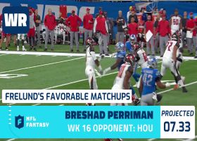 Cynthia Frelund's 10 most favorable Flex matchups | Week 16