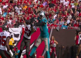 Sean Murphy-Bunting looks like a WR on deep-ball INT vs. Darnold