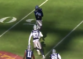 Randy Gregory tests his tip-drill skills on INT of Heinicke