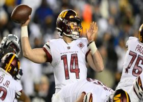 Can't-Miss Play: Sam Howell flashes his cannon on 52-yard bomb to McLaurin
