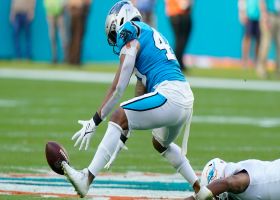 Frankie Luvu scoops up fumbled snap on pivotal Dolphins' turnover