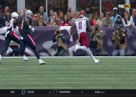 Brian Robinson Jr. races toward right pylon on 9-yard TD