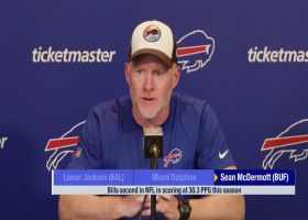 Sean McDermott jokes on how to scout MIA's speedy receivers